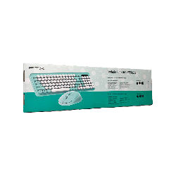 TECLADO+MOUSE WIR/BT FTXGK02 NUM/ESP/VERD 106159