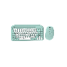 TECLADO+MOUSE WIR/BT FTXGK01 ESP/POP/VERD 106098