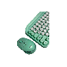 TECLADO+MOUSE WIR/BT FTXGK01 ESP/POP/VERD 106098