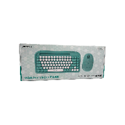 TECLADO+MOUSE WIR/BT FTXGK01 ESP/POP/VERD 106098