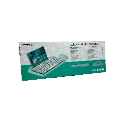 TECLADO+MOUSE WIR/BT FTXGK01 ESP/POP/VERD 106098