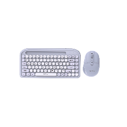 TECLADO+MOUSE WIR/BT FTXGK01 ESP/POP/LILA 106050