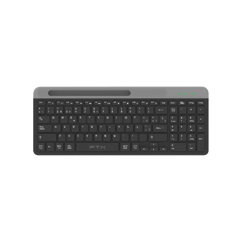 TECLADO WIR/BT FTXB105 NUM/ESP/NEG 099574
