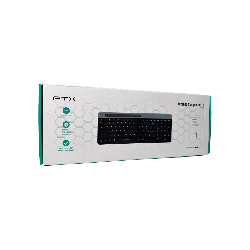 TECLADO WIR/BT FTXB105 NUM/ESP/NEG 099574