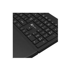 TECLADO WIR KLIP KBK-530S TRANSCEND WIRELESS ESP/NEGR
