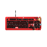 TECLADO USB XTECH XTK-M401IM IRON MAN ESP/ROJO/MULTIMEDIA PSJ