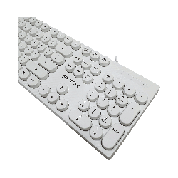 TECLADO USB FTXK22 NUM/POR/POP/BLAN 099727