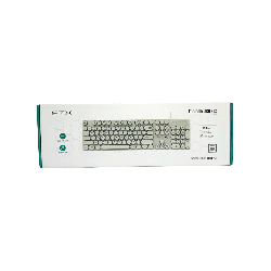 TECLADO USB FTXK22 NUM/POR/POP/BLAN 099727