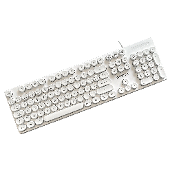 TECLADO USB FTXK22 NUM/ESP/POP/BLAN 099710