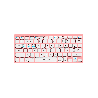 TECLADO BT FTXB1000 ULTRA SLIM POR/ROSA 099543