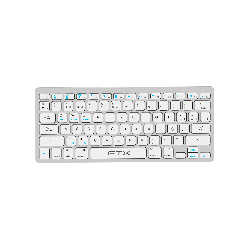 TECLADO BT FTXB1000 ULTRA SLIM POR/PLATA 099529