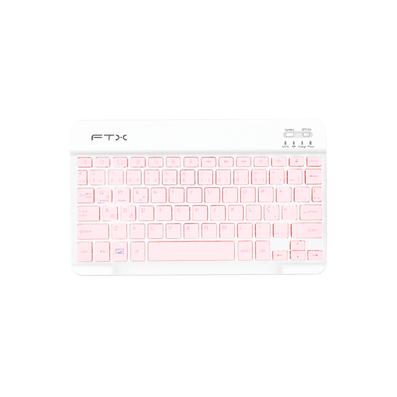 TECLADO BT FTXB09 POR/ROSA 106241