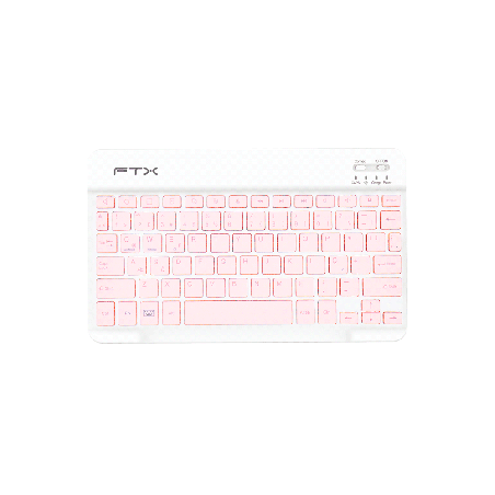 TECLADO BT FTXB09 POR/ROSA 106241