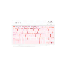 TECLADO BT FTXB09 POR/ROSA 106241