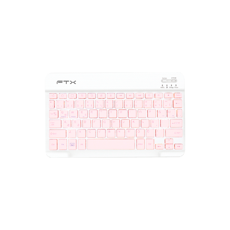 TECLADO BT FTXB09 ESP/ROSA 106234