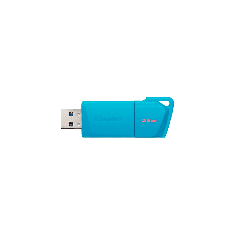 PEN KINGSTON 128GB KC-U2L128-7LB USB-A DATATRAVELER EXODIA M AZUL