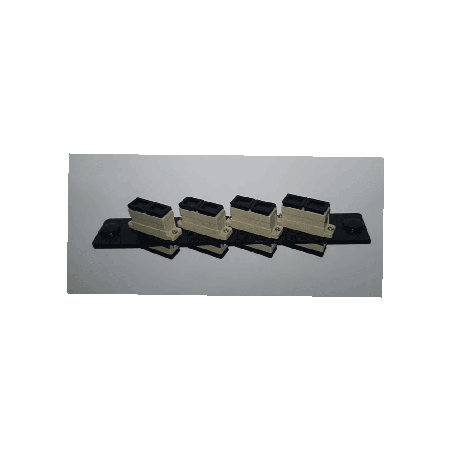 PANEL FRENTE 08 ADAP.DUPLEX SC MM P/BAND.48P LANPRO