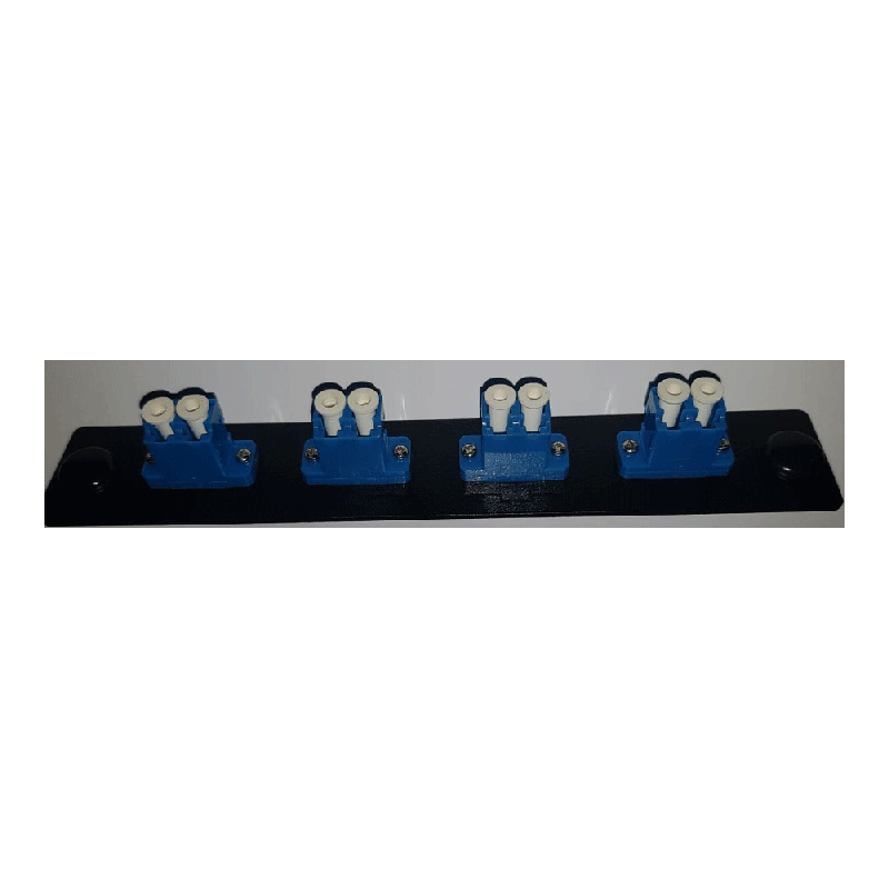PANEL FRENTE 08 ADAP.DUPLEX LC SM P/BAND.48P LANPRO