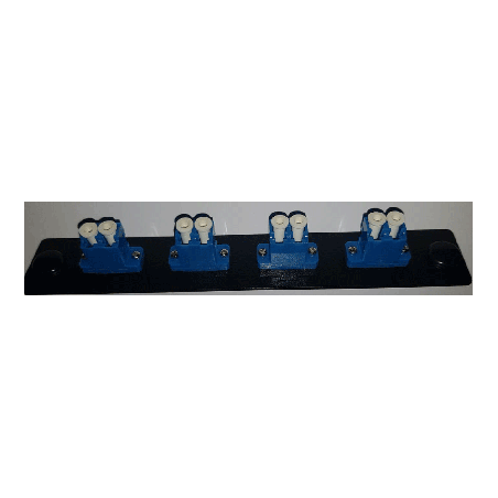 PANEL FRENTE 08 ADAP.DUPLEX LC SM P/BAND.48P LANPRO