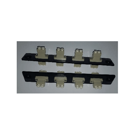 PANEL FRENTE 08 ADAP.DUPLEX LC MM P/BAND.48P LANPRO