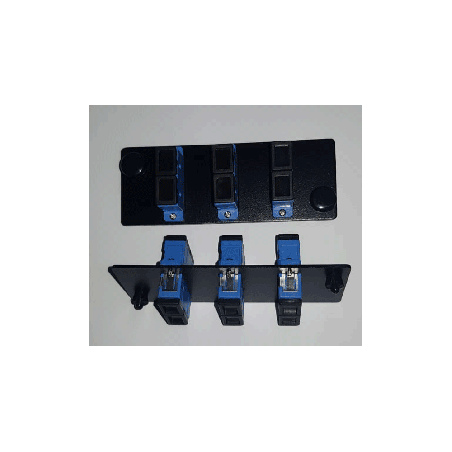 PANEL FRENTE 06 ADAP. DUPLEX SC MM P/BAND.36P LANPRO