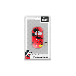 MOUSE WIR XTM-D340MK MICKEY MOUSE XTECH 1600DPI/4 BOT/ROJO PSJ
