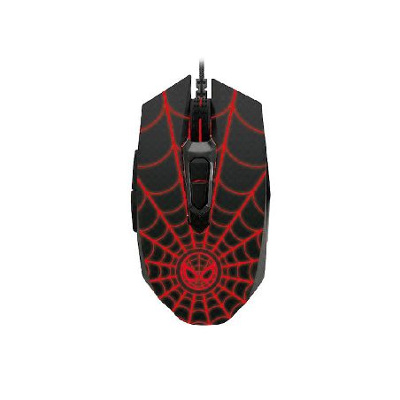 MOUSE USB XTM-M520SM SPIDERMAN XTECH 2400DPI/3D/7 BOT/NEGRO PSJ