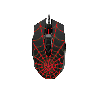 MOUSE USB XTM-M520SM SPIDERMAN XTECH 2400DPI/3D/7 BOT/NEGRO PSJ