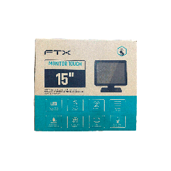 MON TOUCH FTX 15" CAPACITIVE MT15V1 VGA/HDMI/USB/1JACK C/BISEL/5MS/LAP