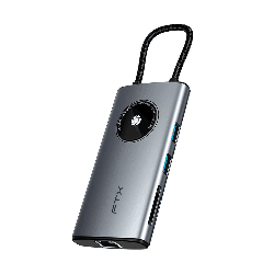 HUB USB-C 3.0/8 EN 1 FTX-HUBL3-AG 4K/5GBPS/RJ45/SD GRIS 115502
