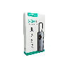 HUB USB-C 3.0/8 EN 1 FTX-HUBL3-AG 4K/5GBPS/RJ45/SD GRIS 115502