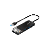HUB USB-A 3.0 FTX-HUBT1-PB 4 PORT/5GBPS/USB-C NEGRO 115533