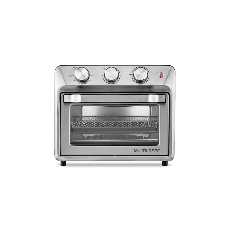 HORNO/FREIDORA S/ ACEITE MULTILASER 25L 1500W 110V NEGRO 2EN1 CE180USA