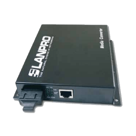 CONVERTIDOR FIBRA O. 10/100/1000 LANP MM SC X 2 KMS