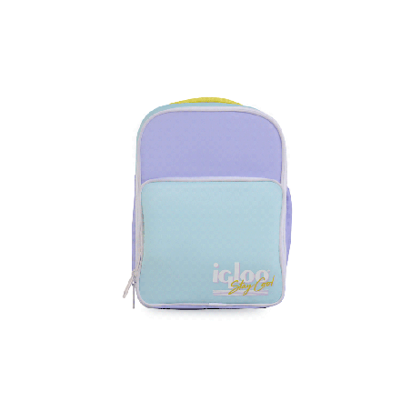 CONSERV MOCHILA IGLOO 12LAT RETRO LILA-AMARI 1P 63074
