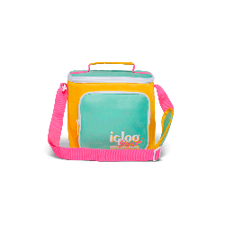 CONSERV BOLSA IGLOO  9LAT RETRO SQUARE LUNCH YLW/MINT 1P 66061