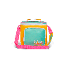 CONSERV BOLSA IGLOO  9LAT RETRO SQUARE LUNCH YLW/MINT 1P 66061
