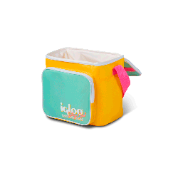 CONSERV BOLSA IGLOO  9LAT RETRO SQUARE LUNCH YLW/MINT 1P 66061