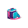 CONSERV BOLSA IGLOO  9LAT RETRO SQUARE LUNCH PRP/AQUAMAR 1P 66060