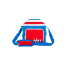 CONSERV BOLSA IGLOO  9LAT RETRO SQUARE LUNCH SN-BLU 1P 63083