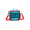 CONSERV BOLSA IGLOO  9LAT KIDS SQUARE LUNCH BLU CHCKR 1P 64302
