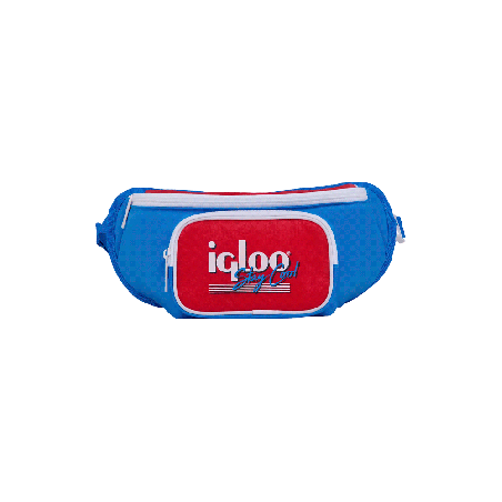 CONSERV BOLSA IGLOO  3LAT FANNY PACK RETRO AZUL 1P 63079
