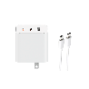 CARG P/ PARED 67W XIAOMI GAN CHARGER USB-A/USB-C C/CABLE BHR7492US