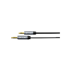 CABLE DE AUDIO AUXILIAR 1M FTX AV311-P11GN-SG1 NEGRO 115786