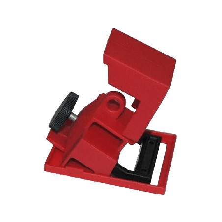 BRADY BLOQUEO (65966) P/INTERRUPT. ELECT. ROJO 40X81X50 PACK 6