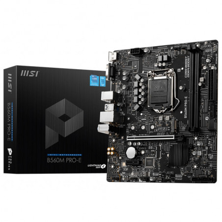 Placa Base MSI LGA 1200 B560M PRO-E S/V/R/HDMI/M.2