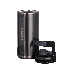 BOTELLA IGLOO  2.4L SSTL CHUG BTL NEGRO CARBONITE C/MANIJA 4P 71101