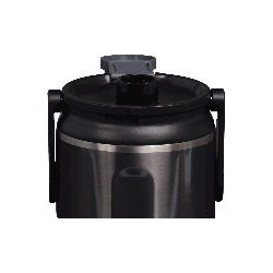 BOTELLA IGLOO  2.4L SSTL CHUG BTL NEGRO CARBONITE C/MANIJA 4P 71101