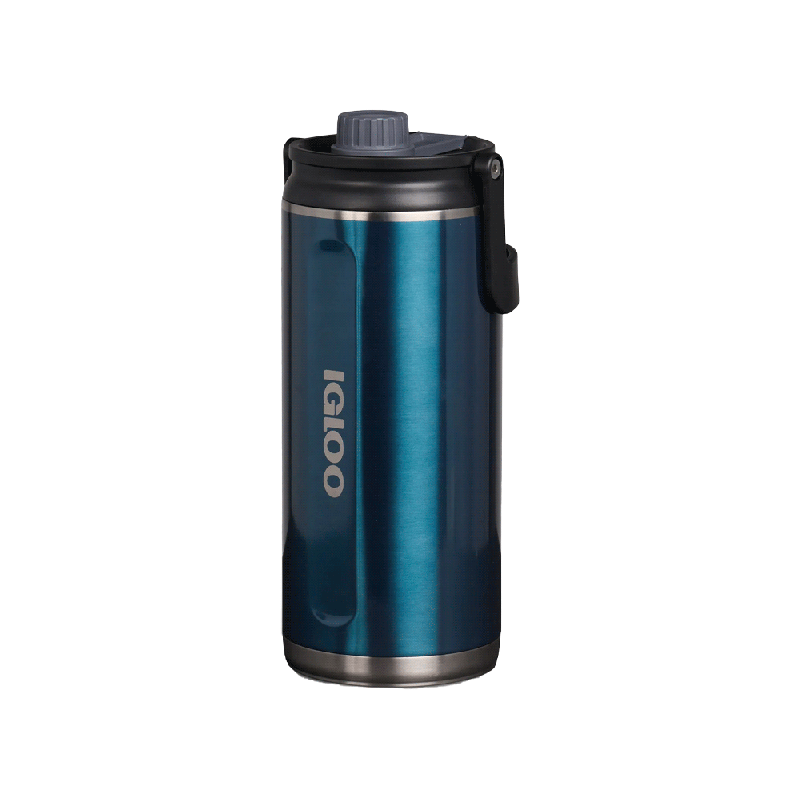 BOTELLA IGLOO  2.4L SSTL CHUG BTL AZUL MODERNO C/MANIJA 4P 71102