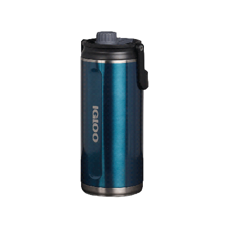 BOTELLA IGLOO  2.4L SSTL CHUG BTL AZUL MODERNO C/MANIJA 4P 71102